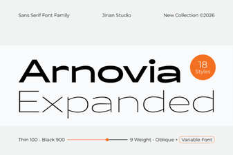The Expanded Arnovia Font: Tips for Design Projects
