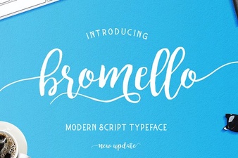 Bromello Font: Design with Creative Serifs