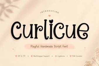 Creative Projects with Curlicue Font Styles