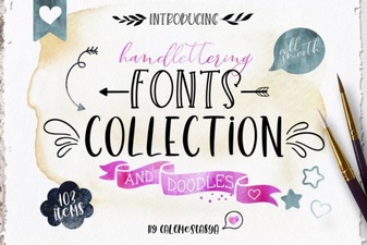 Artful Handlettering Fonts for Creative Projects