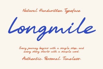 Longmile Font: a Sans-Serif for Creative Projects