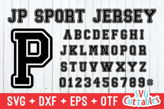 Jp Jersey Fonts: Design Your Authentic Sports Look